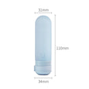 Travel Silicone Dispensing Bottle Travel Cosmetic Lotion Shampoo Bath Dew Cream Skin Care Product Small Bottle(Blue Sky)