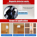ST-01 Wireless Door Sensor Independent Magnetic Sensors Home Door Window Entry Burglar Alarm