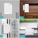 ST-01 Wireless Door Sensor Independent Magnetic Sensors Home Door Window Entry Burglar Alarm