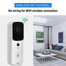 Intelligent WiFi 2.4G Doorbell Visual Remote Home Monitoring Doorbell Video Voice Intercom(Black)