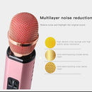 K6 Portable Inner Magnetic Dual Speaker Bluetooth Phone Computer Microphone(Gold)