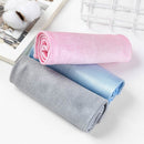 10 PCS Microfiber Wipe Glass Non-Marking Cleaning Cloth, Size:30x30cm, Colour:Blue