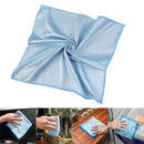 10 PCS Microfiber Wipe Glass Non-Marking Cleaning Cloth, Size:30x30cm, Colour:Blue