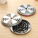 Metal Mosquito Coil Holder With Zigzag Mosquito Coil for Summer