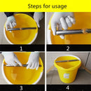 2 PCS Continuous and Fully Automatic Mousetrap for Household Mousetrap, Size:34.3cm(White)