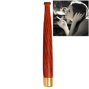 Ladies Twig Pull Rod Filter Can Wash Wood Sandalwood Long Cigarette Holder, Specifications:5 mm Fine Smoke(Red Rosewood A102)
