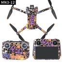 Full Surround Style Waterproof Sticker For DJI Mini 3 Pro RC With Screen Version(Mn3-12)