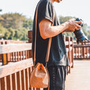 S.C.COTTON Camera Lens Protection Bag Liner Bag Waterproof Camera Storage Bag, Size: L(Khaki)