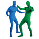 Photo Stretchy Body Green Screen Suit Video Chroma Key Tight Suit, Size: 170cm(Blue One-piece)