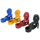 2 Pairs Shock Absorber Extender Height Extension for Motorcycle Scooter, Size: Large(Purple)