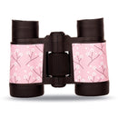 4X30 Binocular Telescope Bird Watching Telescope Gifts for Children(Pink Peach Blossom)