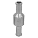 Car Aluminum Alloy Gasoline Fuel Check Valve, Size:M8(Silver)