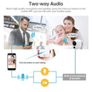 HAMSCY EQ-20S Camera Low Power Battery Waterproof WiFi Smart Camera 1080P without Memory