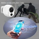 HAMSCY EQ-20S Camera Low Power Battery Waterproof WiFi Smart Camera 1080P with 16GB Memory Card