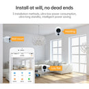 HAMSCY EQ-20S Camera Low Power Battery Waterproof WiFi Smart Camera 1080P with 64GB Memory Card