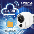 HAMSCY EQ-20S Camera Low Power Battery Waterproof WiFi Smart Camera 1080P with 128GB Memory Card