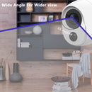 HAMSCY EQ-20S Camera Low Power Battery Waterproof WiFi Smart Camera 1080P with 128GB Memory Card
