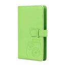 96 Photos Album PU Leather Storage Clip Card Holder Books(Green)