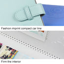 96 Photos Album PU Leather Storage Clip Card Holder Books(Green)