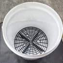 Car Washing Filter Sand And Stone Isolation Net, Size:Diameter 23.5cm(Blue)