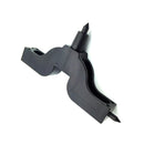 2 PCS Dripper PE Pipe Mountain-shaped Hole Punch Garden Irrigation Opening(Black)