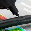 2 PCS Dripper PE Pipe Mountain-shaped Hole Punch Garden Irrigation Opening(Black)