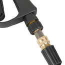 Pressure Washer Accessories Quick Connect Car Wash Water Hose Quick Connection, Typle:14-3/8 Male + 14-3/8 Female