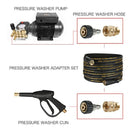 Pressure Washer Accessories Quick Connect Car Wash Water Hose Quick Connection, Typle:14-3/8 Male + 14-3/8 Female