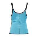 Rubber Underwear Belly Belt Back Buckle Corset, Size:S(Blue)