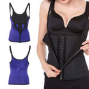 Rubber Underwear Belly Belt Back Buckle Corset, Size:S(Purple)
