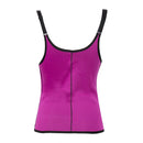 Rubber Underwear Belly Belt Back Buckle Corset, Size:XL(Red)
