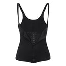 Rubber Underwear Belly Belt Back Buckle Corset, Size:XL(Black)