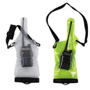 Walkie Talkie Waterproof Bag with Lanyard (Excluding Walkie Talkie)(Matte Translucent)