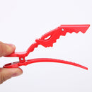 6 PCS Hair Not Easy to Slip off Hair Salon Barber Shop Style Partition Special Clip Hair Tools(Black)