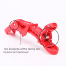 6 PCS Hair Not Easy to Slip off Hair Salon Barber Shop Style Partition Special Clip Hair Tools(Black)