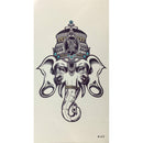 3 PCS Totem Half Arm Tattoo Sticker Waterproof Men And Women Flower Arm Tattoo Sticker(Elephant)