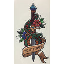 3 PCS Totem Half Arm Tattoo Sticker Waterproof Men And Women Flower Arm Tattoo Sticker(Snake)