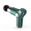 K515 Mini Fascia Gun Fitness Relax Muscle Massage Gun(LCD Version 32 Gears (Green))