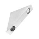 9W LED Triangle Wall Light Interior Corridor Aisle Lights(Green Light)