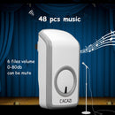CACAZI W-899 Smart Home Wireless Doorbell Remote Control Doorbell, Style:US Plug