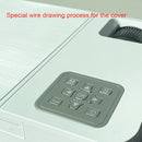A65Pro 1920x1080P Voice Remote Control Projector Support Same-Screen With RJ45 Port, AU Plug(Black)