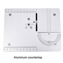 S3 96W Liftable Table Mini Table Saw Aluminum Cutting Machine,Spec: Black High Match(US Plug)