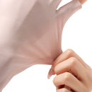 2 Pairs Ladies Sunscreen Gloves Half Finger Ice Silk Gloves,Style: Cent Finger(Gray)