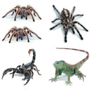 2 PCS Creative Personality Scratch Cover Car Body Sticker(Black Spider)