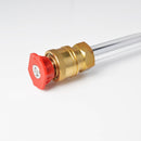 High Pressure Car Wash Water Gun 1/4 Quick Plug Interface Fan Shaped Five Color Nozzle Stainless Steel Elbow Extension Rod
