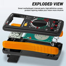 ANENG Automatic High-Precision Intelligent Digital Multimeter, Model:DT9205A HOLD Key(Orange)