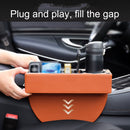 SUSISUN SNH010 Car Seat Gap Storage Box, Style:Positive Drive(Apricot)