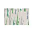 2 PCS Flax Plant Pattern Western Table Mat Coffee Table Insulation Coaster, Specification: Single Side(Green Grass)