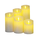LED Electronic Candle Light Birthday Wedding Home Decoration Props Candle Holder, Rechargeable, Size: 7.5 x 20CM