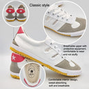 Volleyball Shoes Tendon Sole Canvas Shoes Martial Arts Training Sports Shoes, Size:38/240(White)